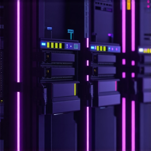 Advanced data center with NVMe SSDs and scalable storage solutions