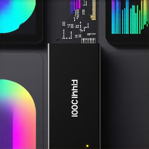 External NVMe SSD connected via Thunderbolt 4 showing data transfer speed