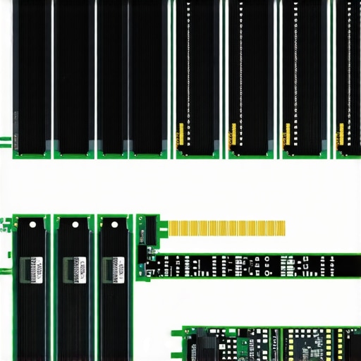 Diagram of high-density NVMe SSDs with cooling and PCIe lane allocation