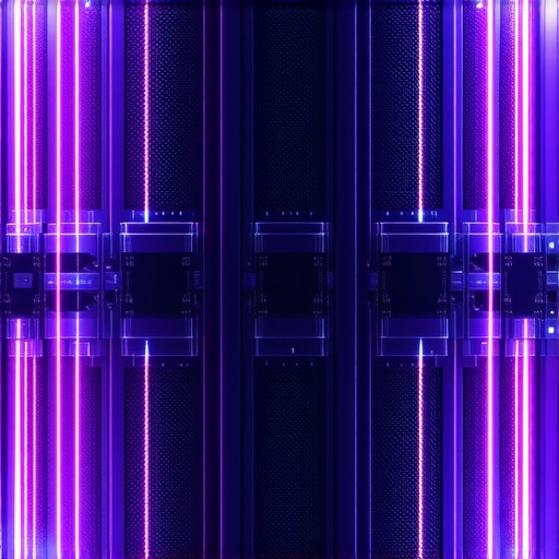 NVMe SSD storage array with cooling system in data center