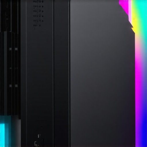 Close-up image of external SATA SSD with heatsinks and cooling features