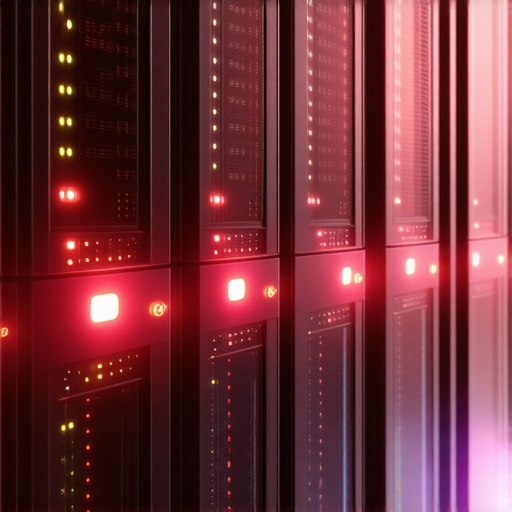 Modern data center with high-speed SSDs and networking for AI and big data