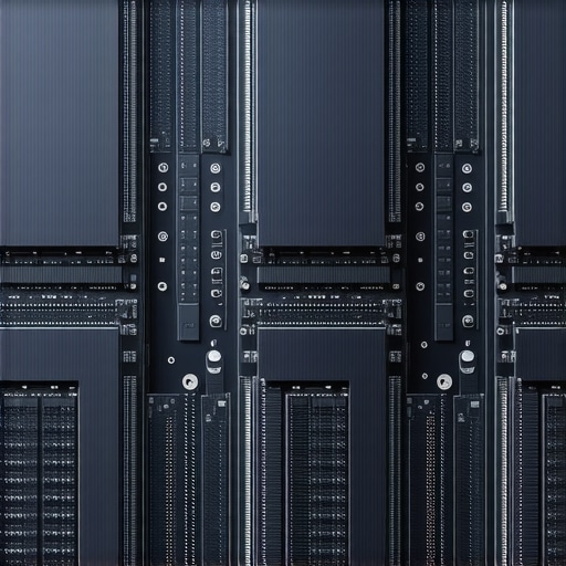 Futuristic SSD system integrating AI-driven caching and persistent memory modules for professional workflows