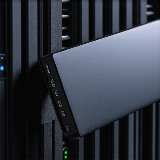 External NVMe SSD connected to data center with RAID configuration