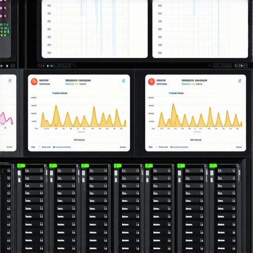 Data center with NVMe SSDs and advanced monitoring interfaces