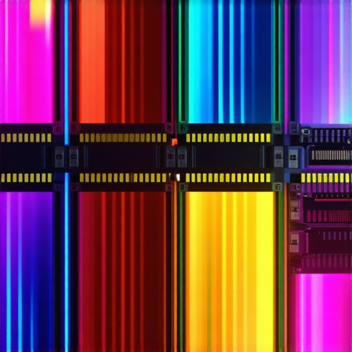 Detailed image of NVMe SSD drives connected to a server motherboard, highlighting data transfer pathways and advanced cooling systems.