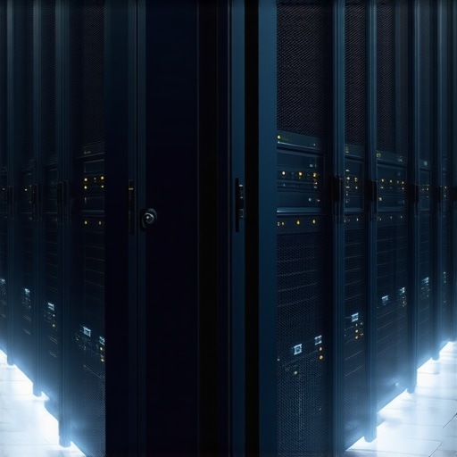 Advanced data center showcasing NVMe SSDs and scalable storage arrays