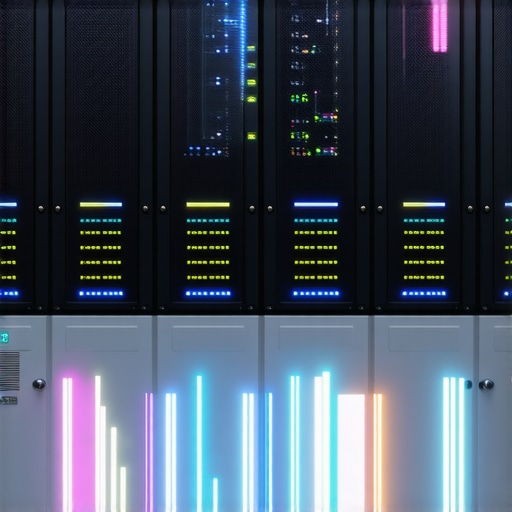 Visualization of advanced cooling solutions in a modern data center with NVMe SSDs
