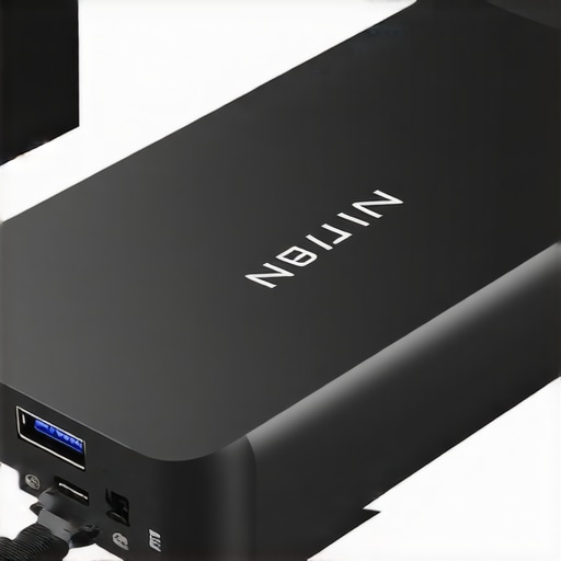 Futuristic external SSD with optical and cooling features