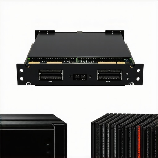 Illustration of PCIe 6.0 interface connecting multiple SSDs in a high-performance server