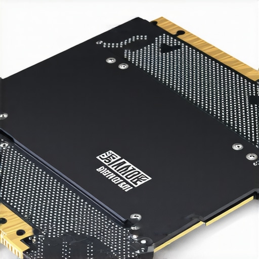 Illustration of SSD with microfluidic cooling and graphene-enhanced thermal interface.