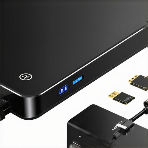 External SSD connected to cooling components and high-speed interface