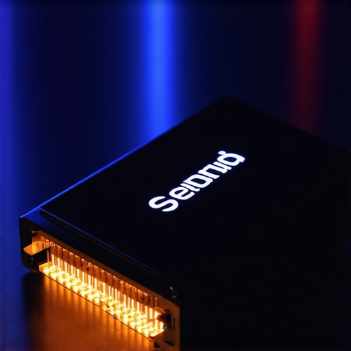 External solid-state drive with embedded microfluidic cooling system in a high-tech data center