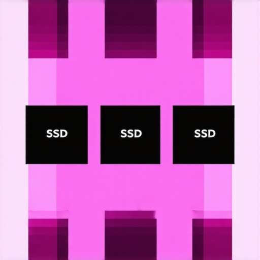 Diagram illustrating complex RAID setup with multiple layers and NVMe SSDs emphasizing data redundancy and speed