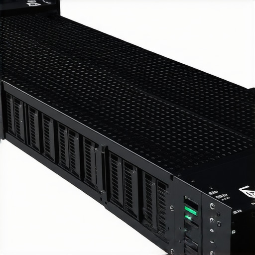 Futuristic RAID controller with cooling and AI features