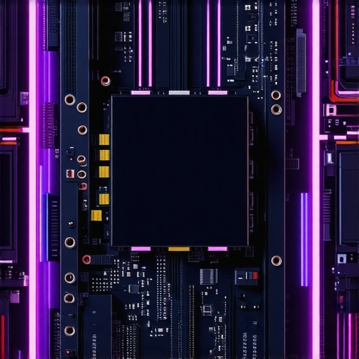 An infographic showing cooling solutions for high-capacity NVMe SSD arrays with thermal sensors and liquid cooling system.